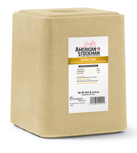 Sulfur Salt 50 lb Block